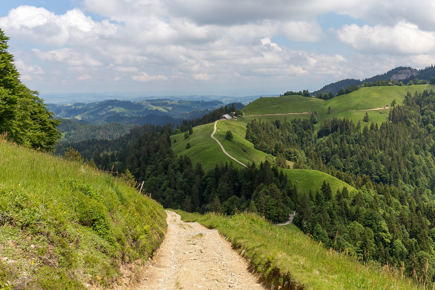 Napfberglandschaft zwischen Hochänzi und Niederenzi