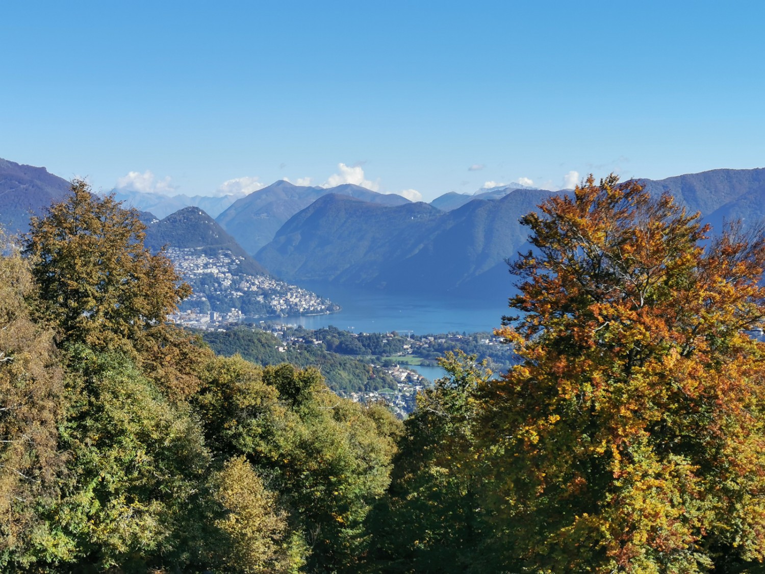 Il Malcantone. Continue viste panoramiche sul Lago di Lugano.
Immagine: Andreas Staeger