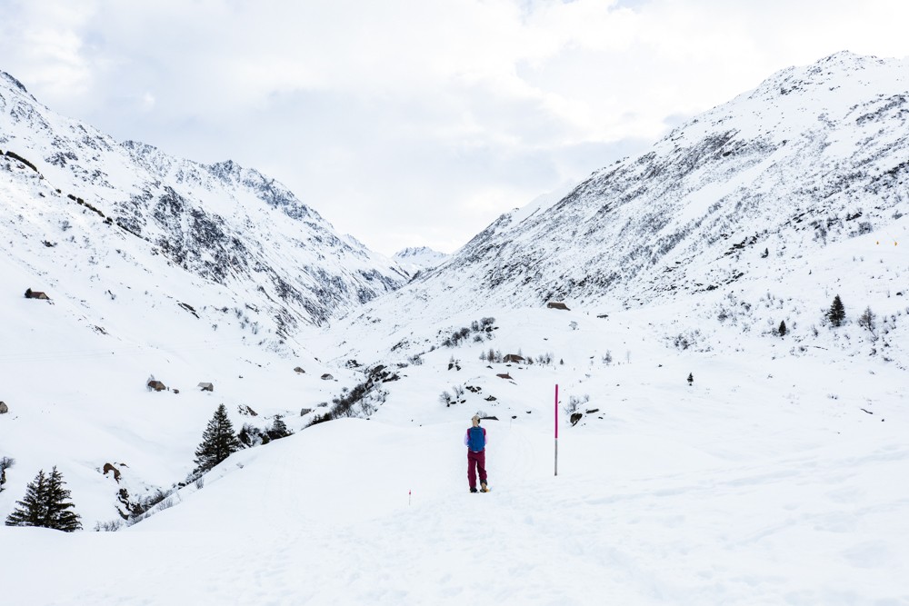 La vaste vallée offre détente et grandes bouffées d’air frais. Photo: Wanderblondies