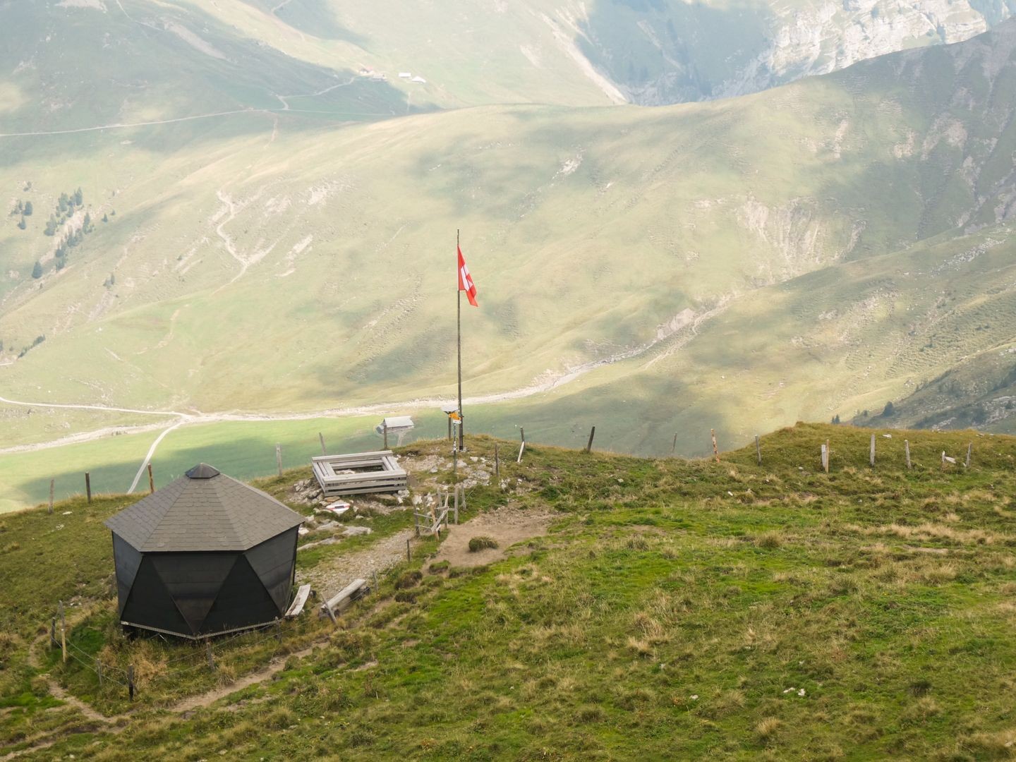 Le refuge de l’Abgschütz.