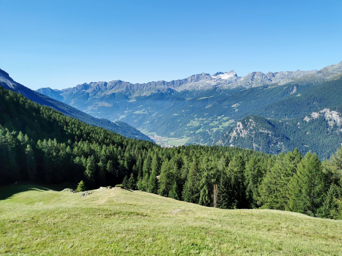 Kristallklarer Lagh dal Teo im Puschlav